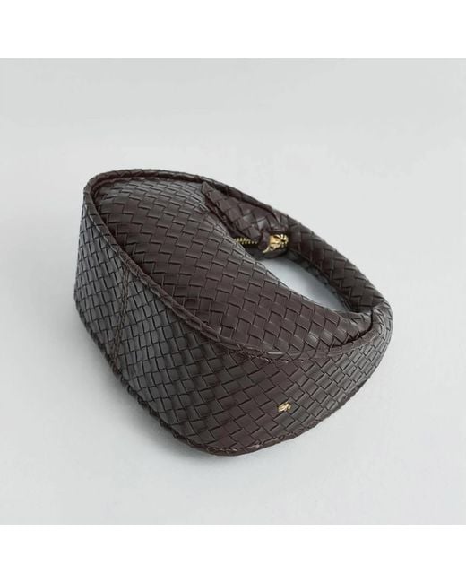 Sd Collection Black Joli Leather Mini Bag