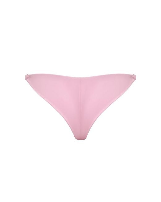 Daily Underwear Pink Adjustable Bikini Minimal Light