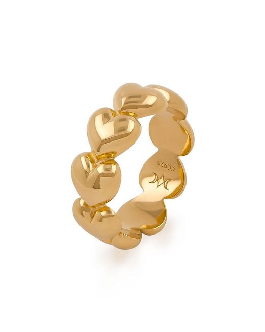Cote Cache Metallic Everlasting Love Ring