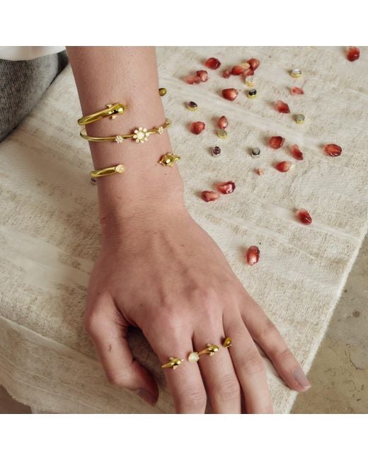 Freqnc Atelier Metallic Dolphin Bangle