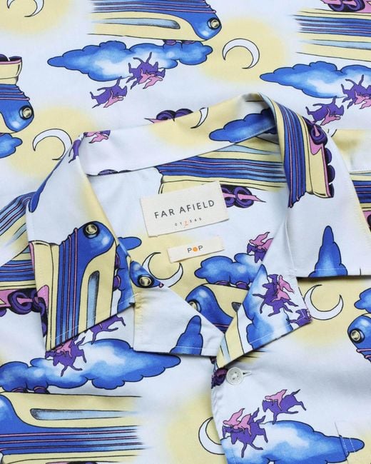 Far Afield Blue Pop for men