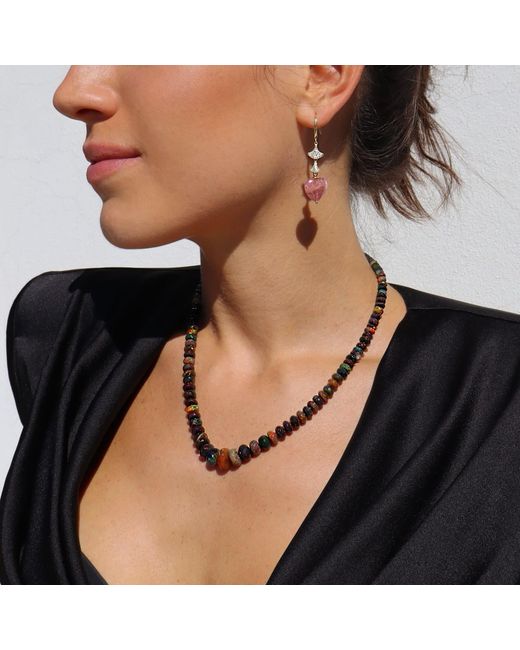 Mineralgems•Studio Brown Opal Necklace