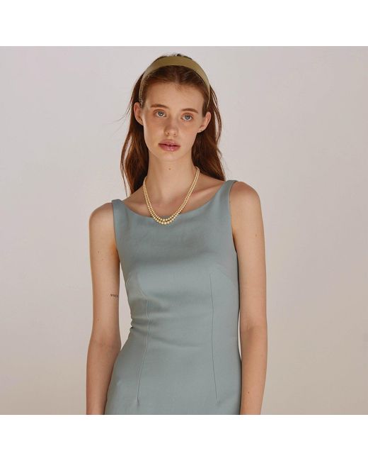 Belsize25 Blue Oto Series – Office To Off-Duty Mini Dress