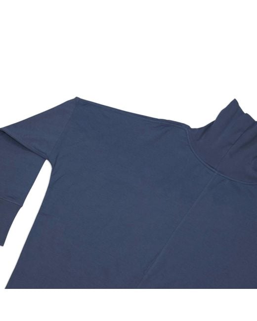 Bradford Row Blue The Don Dolman Turtleneck for men