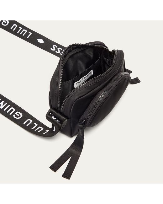 Lulu Guinness Black Pam Crossbody Bag