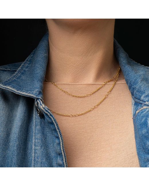 Kate Koel Metallic Link Necklace