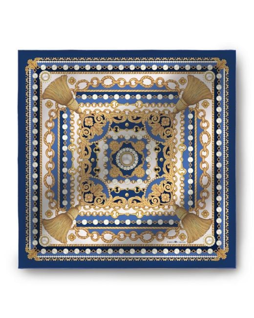 Emily Carter Metallic The Pearl Baroque Neckerchief for men