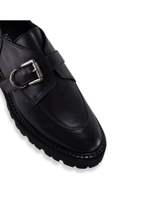 Notabene Black Tecla Loafers, Leather