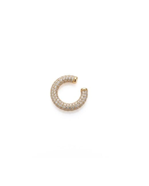 Jaredjamin Metallic Elara Cz Plated Ear Cuff