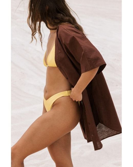 Floating Swim Brown Sassari Beach Tunic