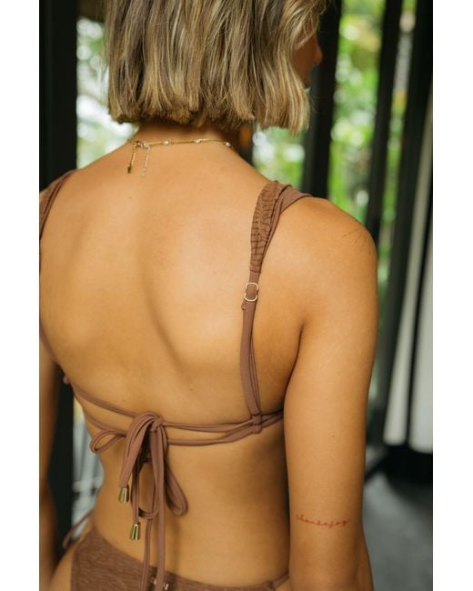 IVY SWIMWEAR Brown Amara