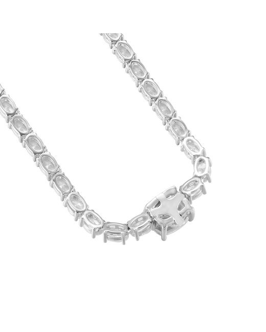 Arte Madrid White Whisper Of Love Tennis Necklace & Head Chain