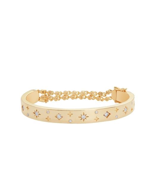 BLOOMTINE | Earth Angel HQ Metallic Illuminess Star Starset Bangle