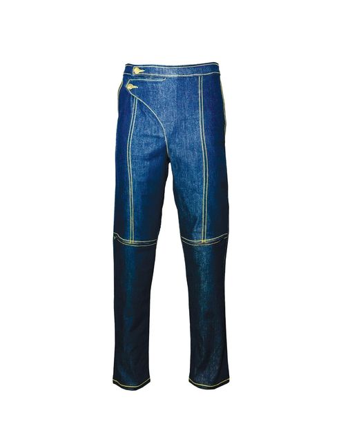 Chuks Collins Blue Stylish Denim Limited Edition for men
