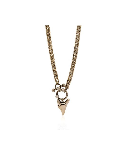 Bayemeyc Black Opia Heart Chain Necklace