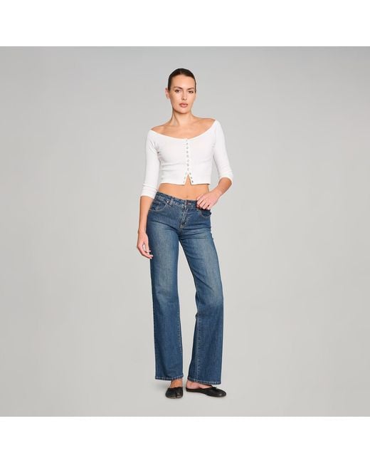 Love and Nostalgia Blue Buckle-Up Bob Jean
