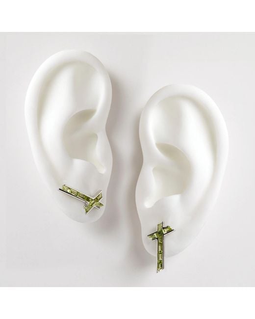 Kasun Metallic Lucky Star Earrings