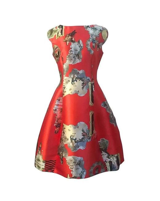 Maxjenny Red Midi Dress C