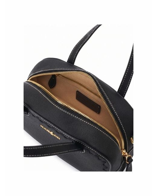 Orange Cube Black Mosaic Boston Hand Bag