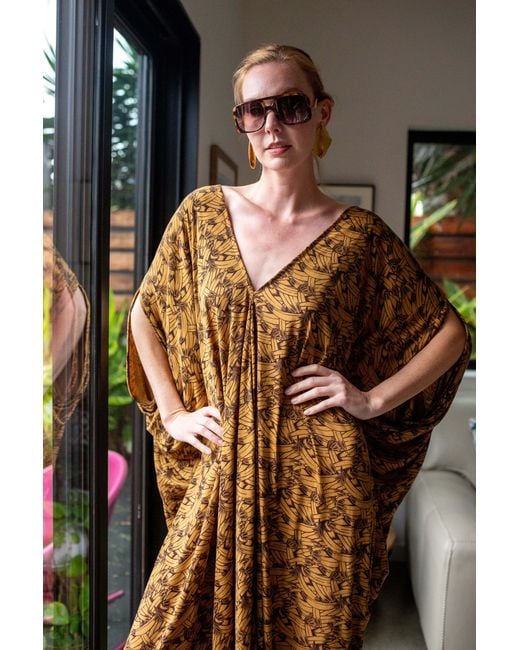 Jennafer Grace Brown Bonnie Bananas Caftan