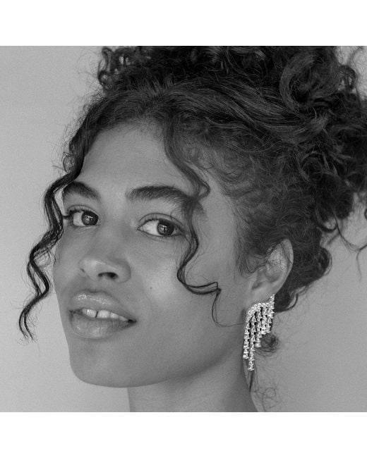 Zepplin the Label White Isadora Earrings