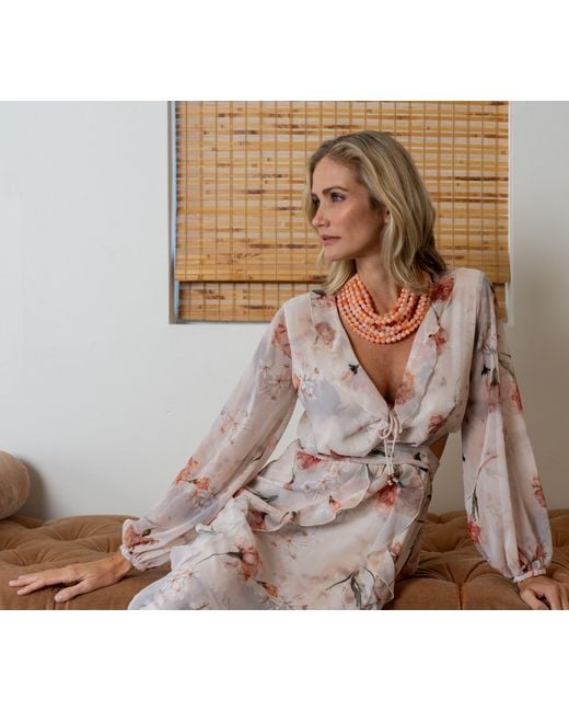 Fairchild Baldwin Pink Medium Bella Sunkist Necklace