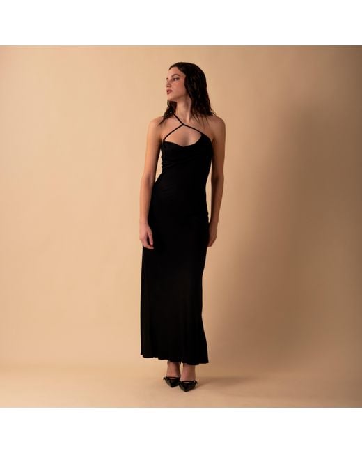 The Ethos Studio Black Anne Dress