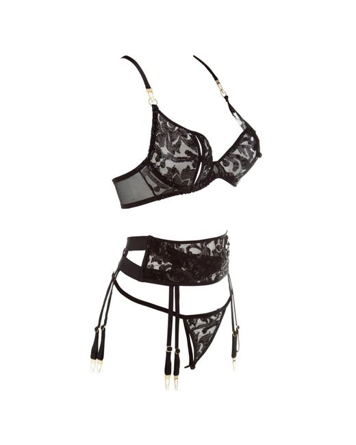 Belle -et-BonBon Black Nymph Noir Boudoir Set