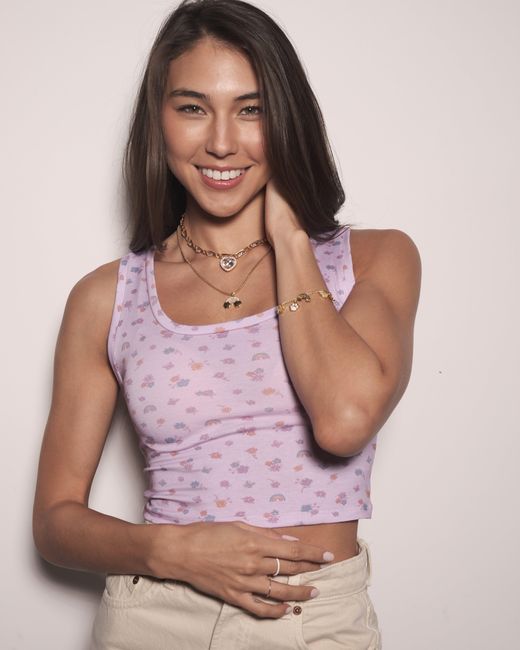Cloud Haven Metallic All Heart Pastel Choker