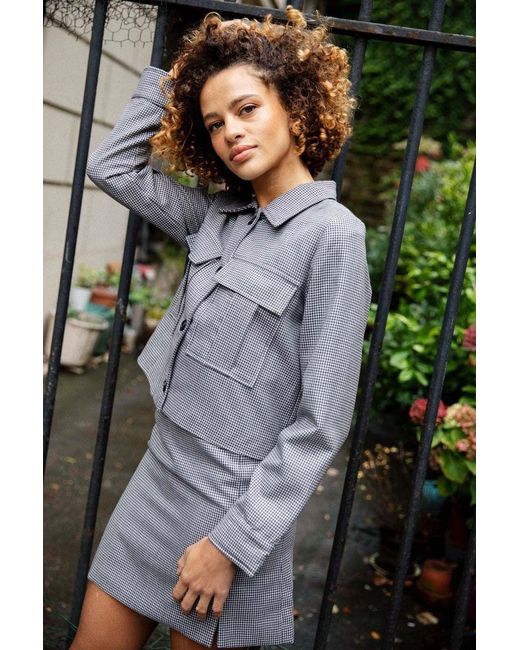AVANI Apparel Gray Dahlia Jacket