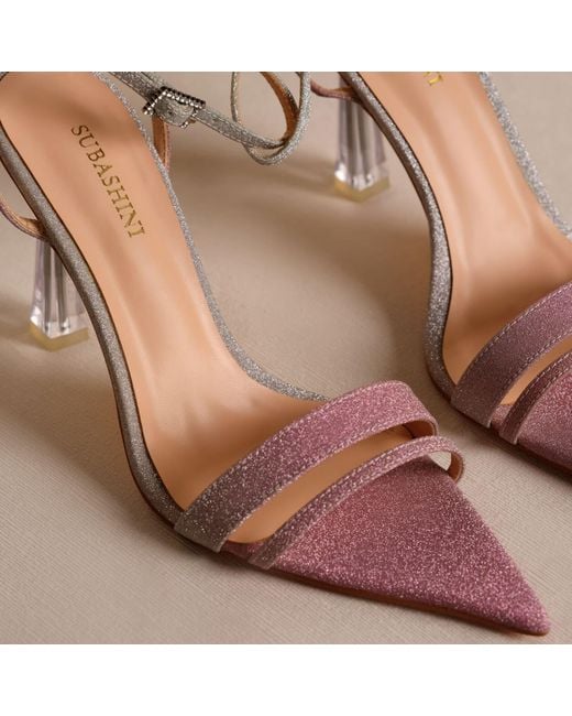 Subashini Heels Natural The Stardust