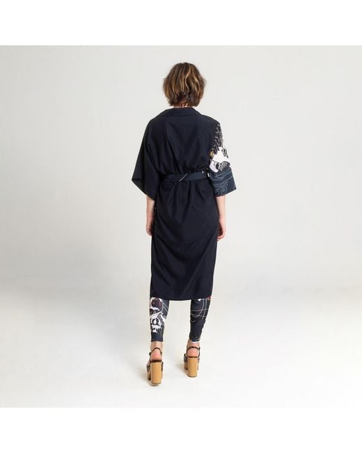 ARTISTA Blue Bath Printed Leggings
