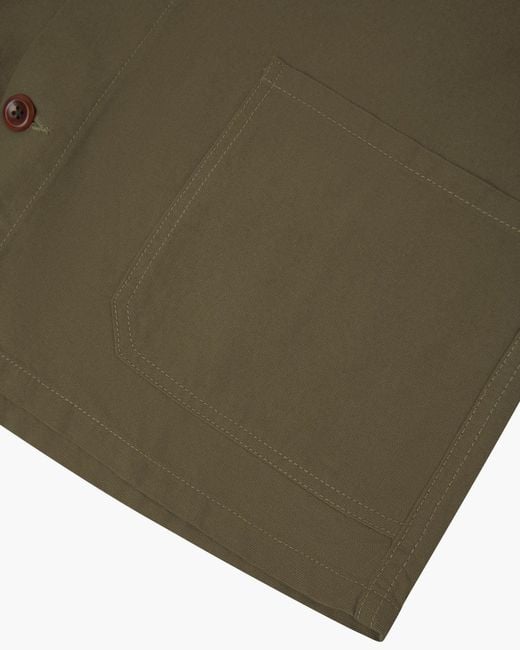 Uskees Green Overshirt for men