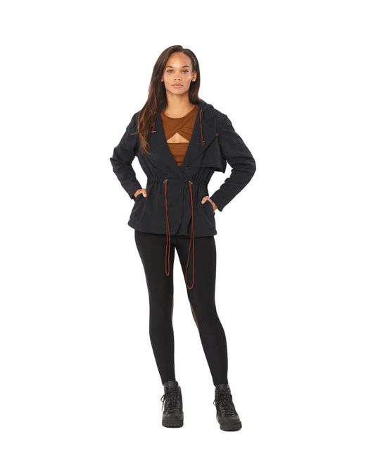 Bennu Black Ruth Rain Jacket