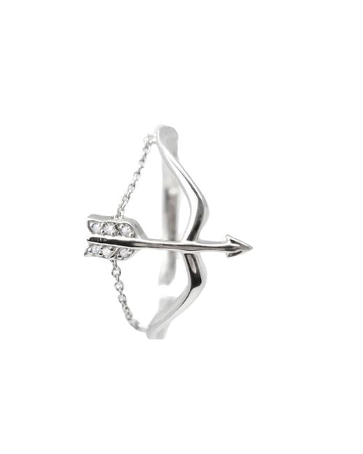 Dov Jewelry White Archer Ring