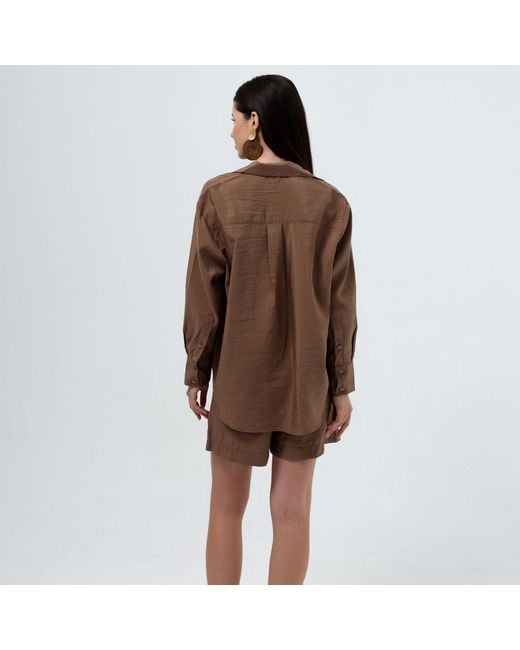 Thisisu Collection Brown Lyla Short
