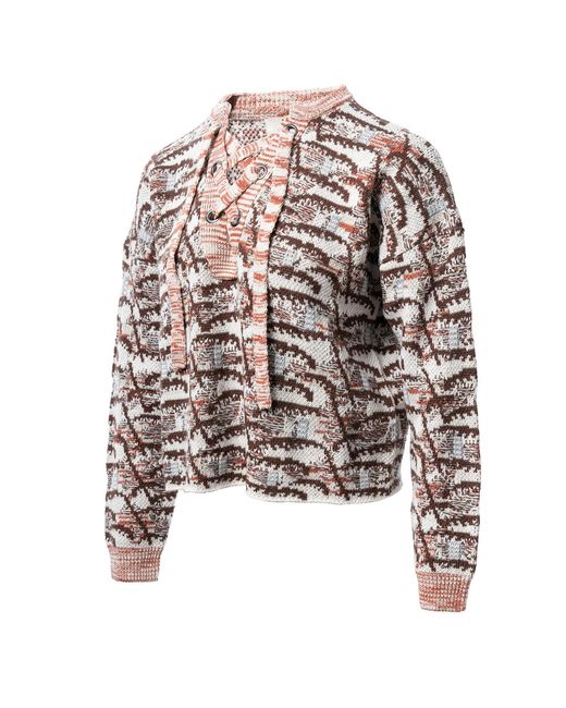 Fully Fashioning Women's Brown Fully Fashioning