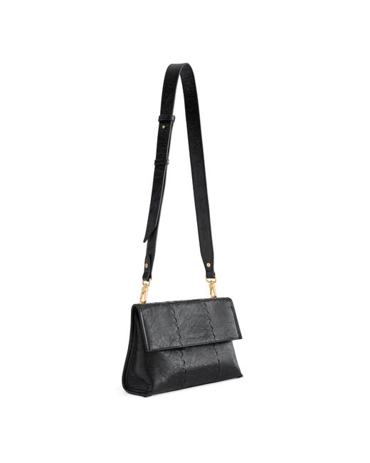 Orange Cube White Square Stitch Messenger Bag