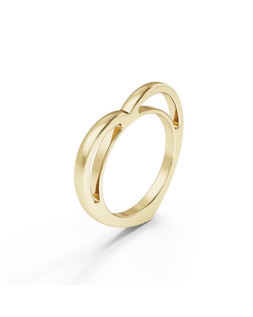 The Link Between Metallic Heartfelt Statement Ring