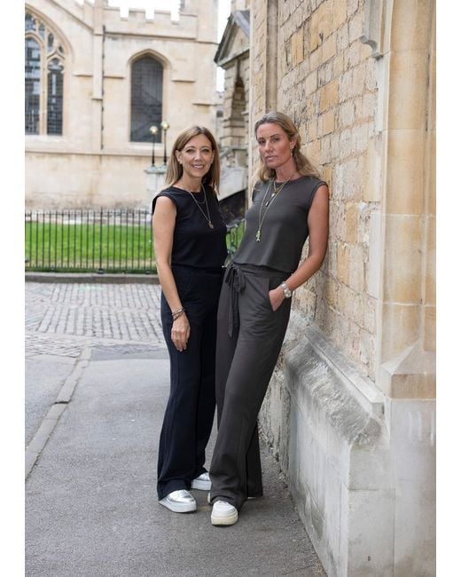 Weartwo London Black Goddess Wide Leg Trousers