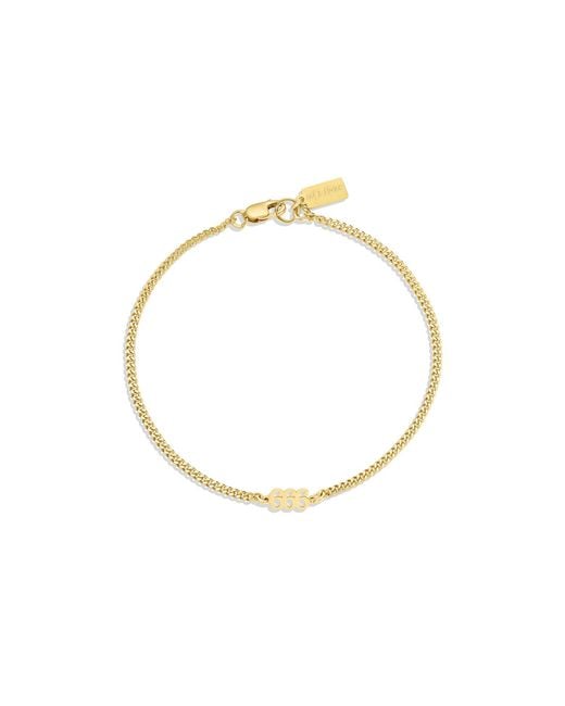 SET & STONES Metallic Angel Numbers Bracelet
