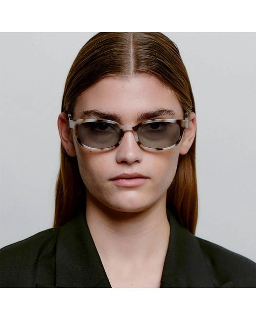 A.Kjærbede Gray Charlie Sunglasses Cookie Dough
