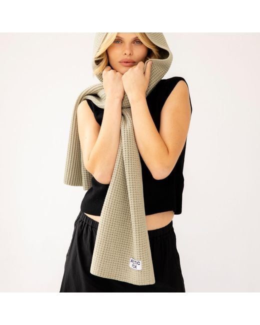 Arctic Fox & Co. Natural The Hooded Scarf