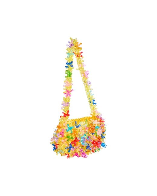 Tillie Beads Yellow Mallow Wander Shoulder Bag