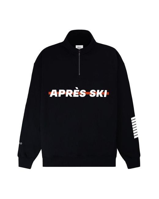 VLD Blue Runyon Après Ski Quarter-Zip