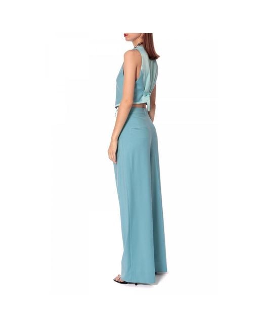 AGGI by HALEWSKI Blue Uma How Am I Suit Vest