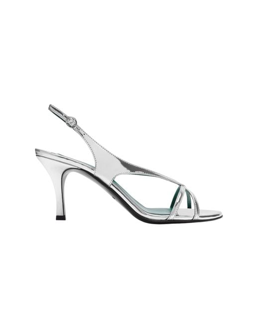 Florrie Metallic Matilda 75Mm Strappy Sandal