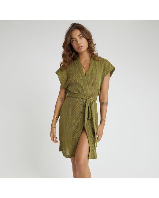ARMS OF EVE Green Venice Robe