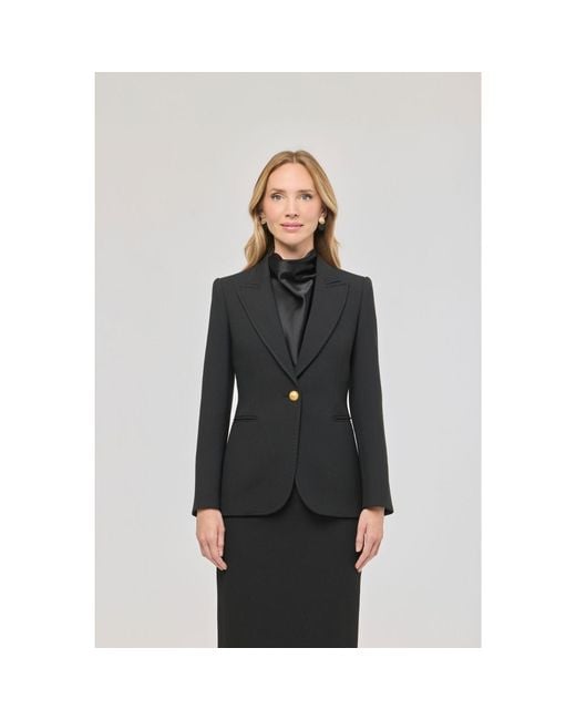 The Extreme Collection Black Tailored Blazer Garcia Vintage 01