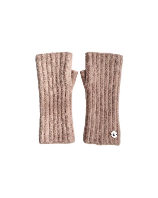 Nooki Design White Neutrals Iris Fingerless Gloves